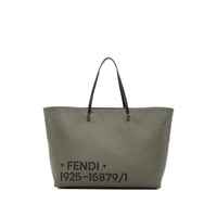 Fendi Grey Tote Bags Men