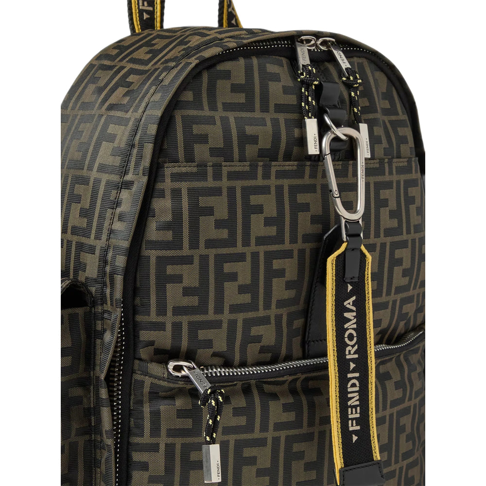 Fendi Fendi Brown Backpacks Men