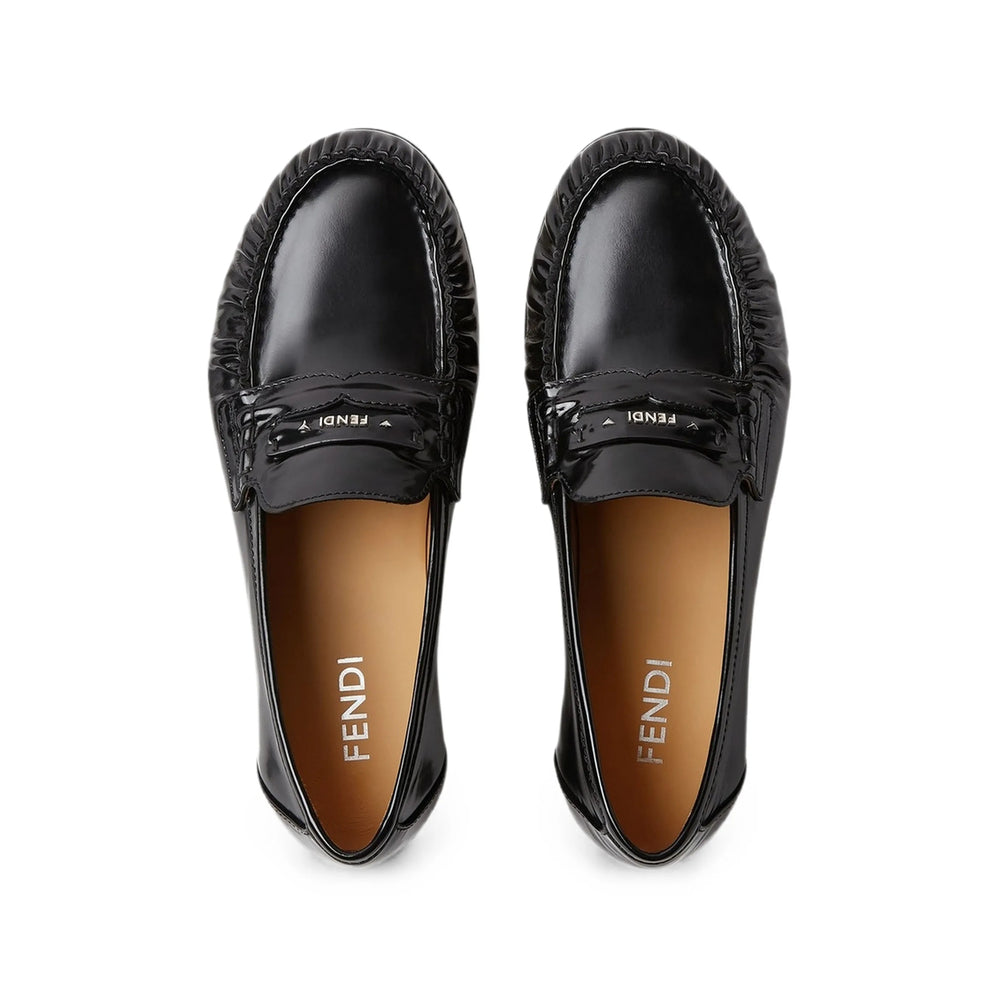 Fendi Fendi Black Loafers Men
