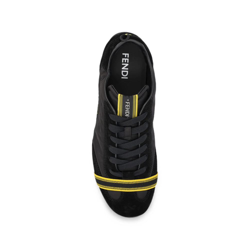 Fendi Black Trainers - Low-Tops Men