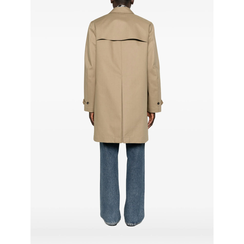 Fendi Neutrals Coats - Trench Coats Men