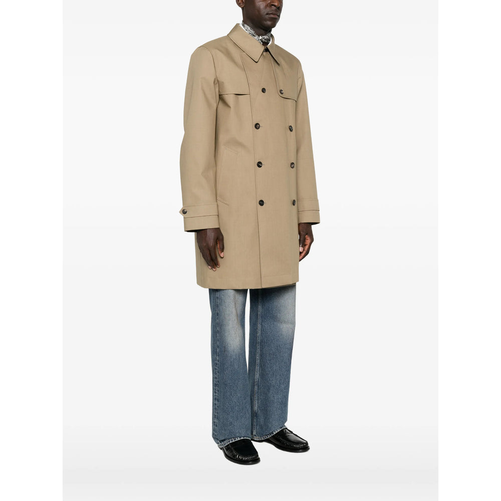 Fendi Neutrals Coats - Trench Coats Men