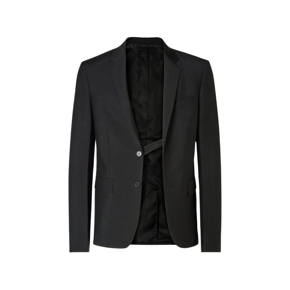 Fendi Black Jackets - Blazers Men