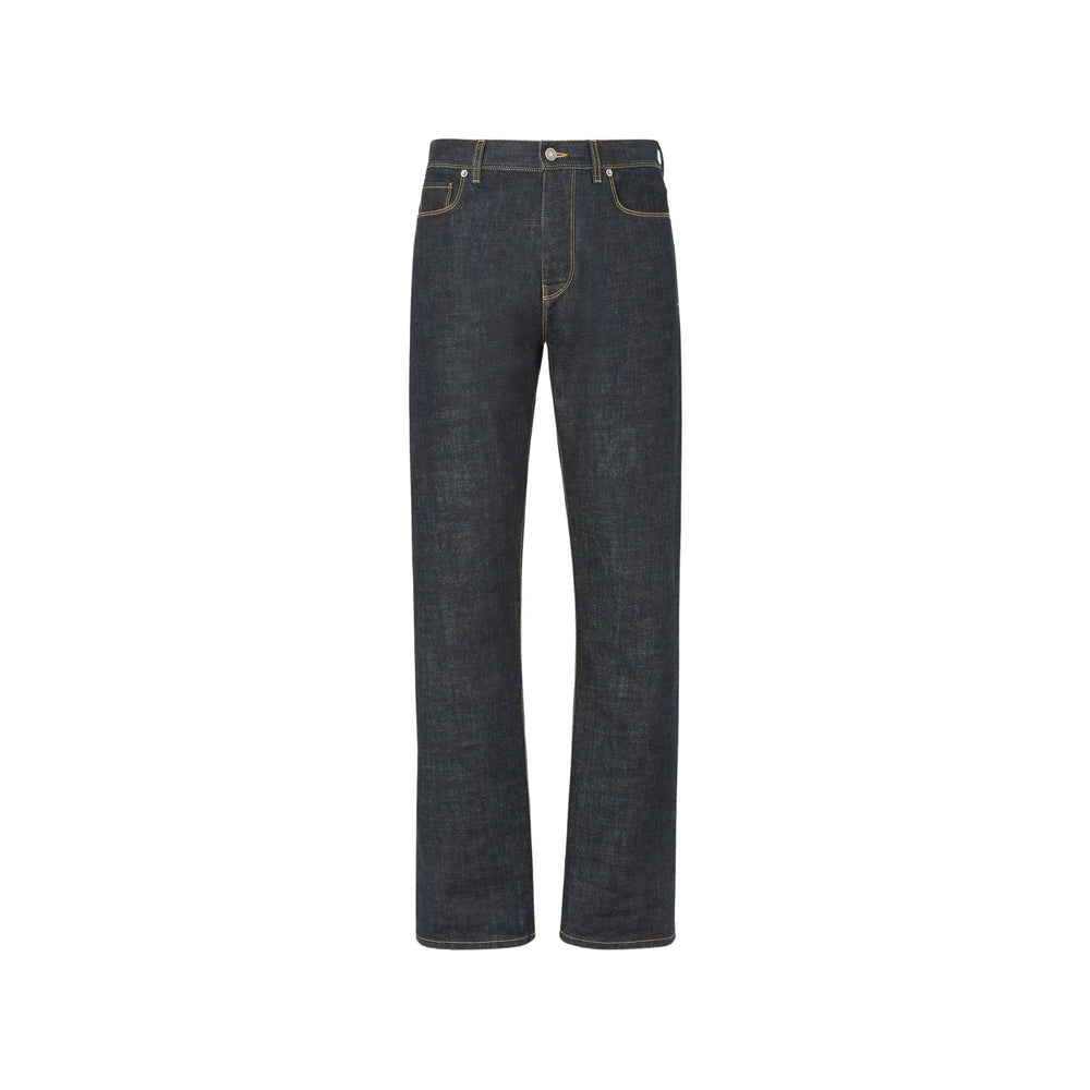 Fendi Blue Trousers - Regular & Straight-Leg Trousers Men