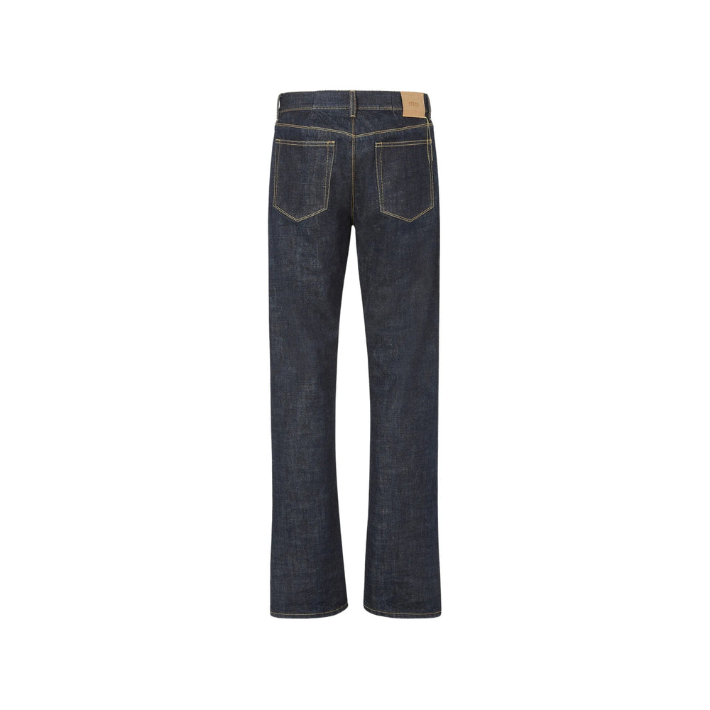 Fendi Blue Trousers - Regular & Straight-Leg Trousers Men
