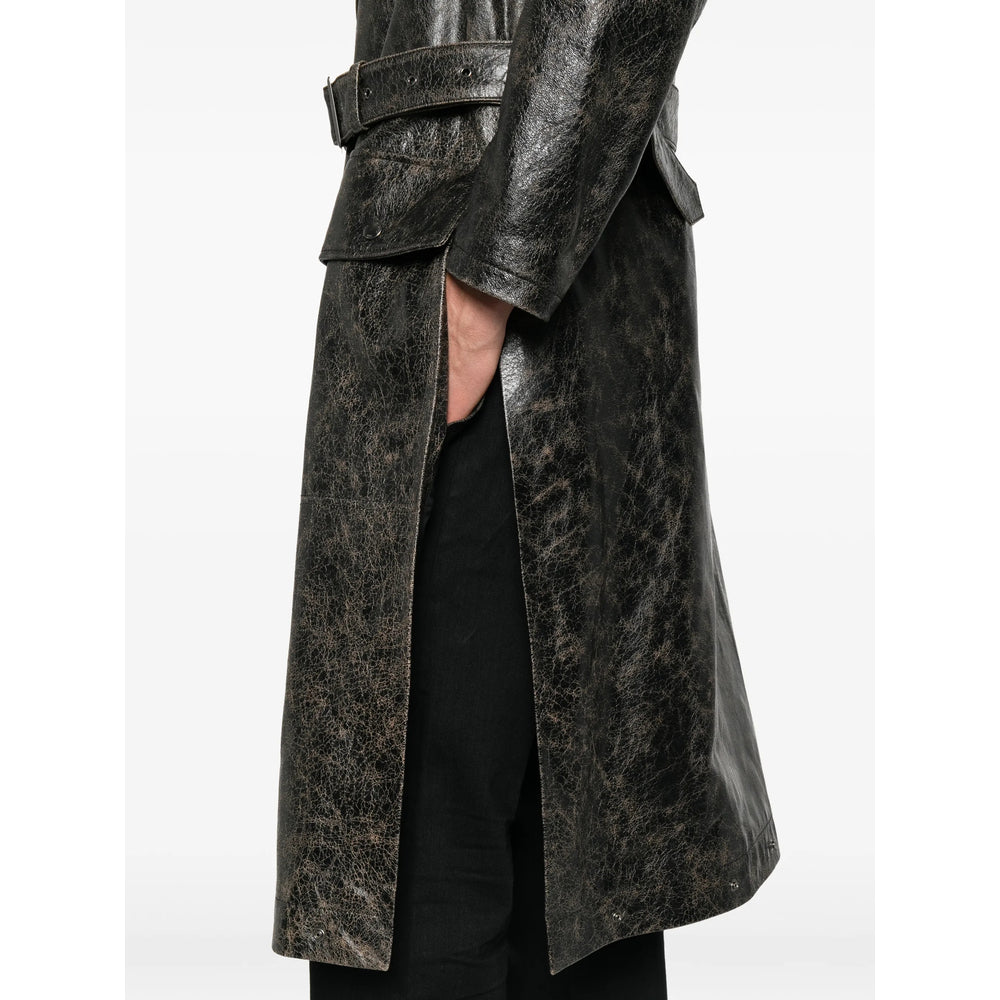 Fendi Brown Coats - Trench Coats Men