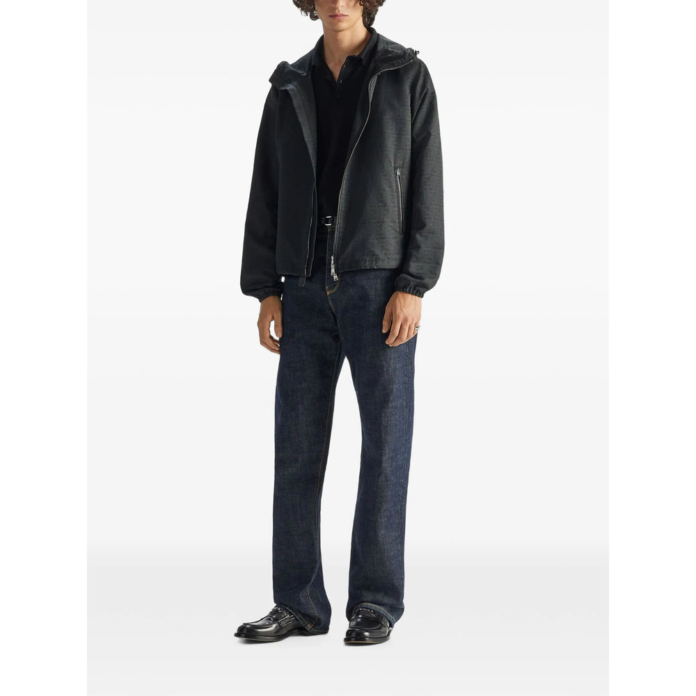 Fendi Black Sweaters & Knitwear - Hoodies Men