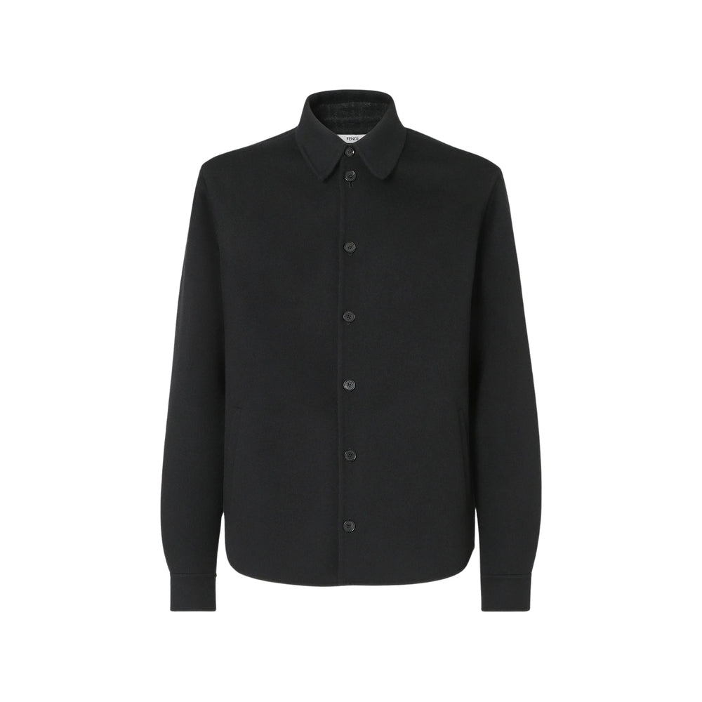 Fendi Black Jackets - Shirt Jackets Men