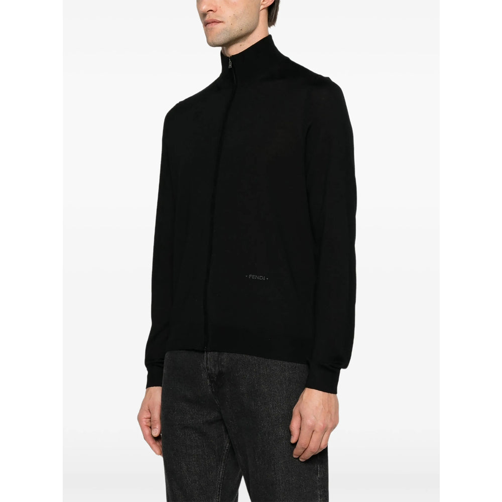 Fendi Black Sweaters & Knitwear - Cardigans Men