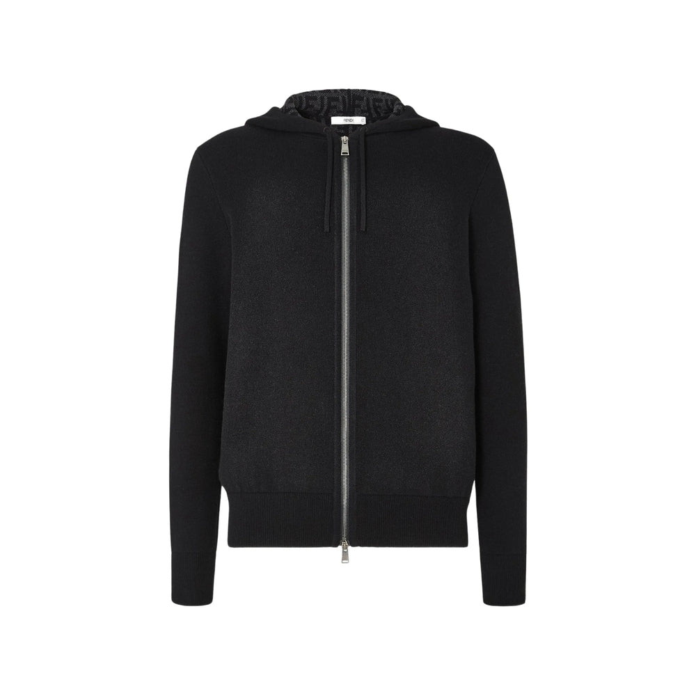 Fendi Black Sweaters & Knitwear - Hoodies Men
