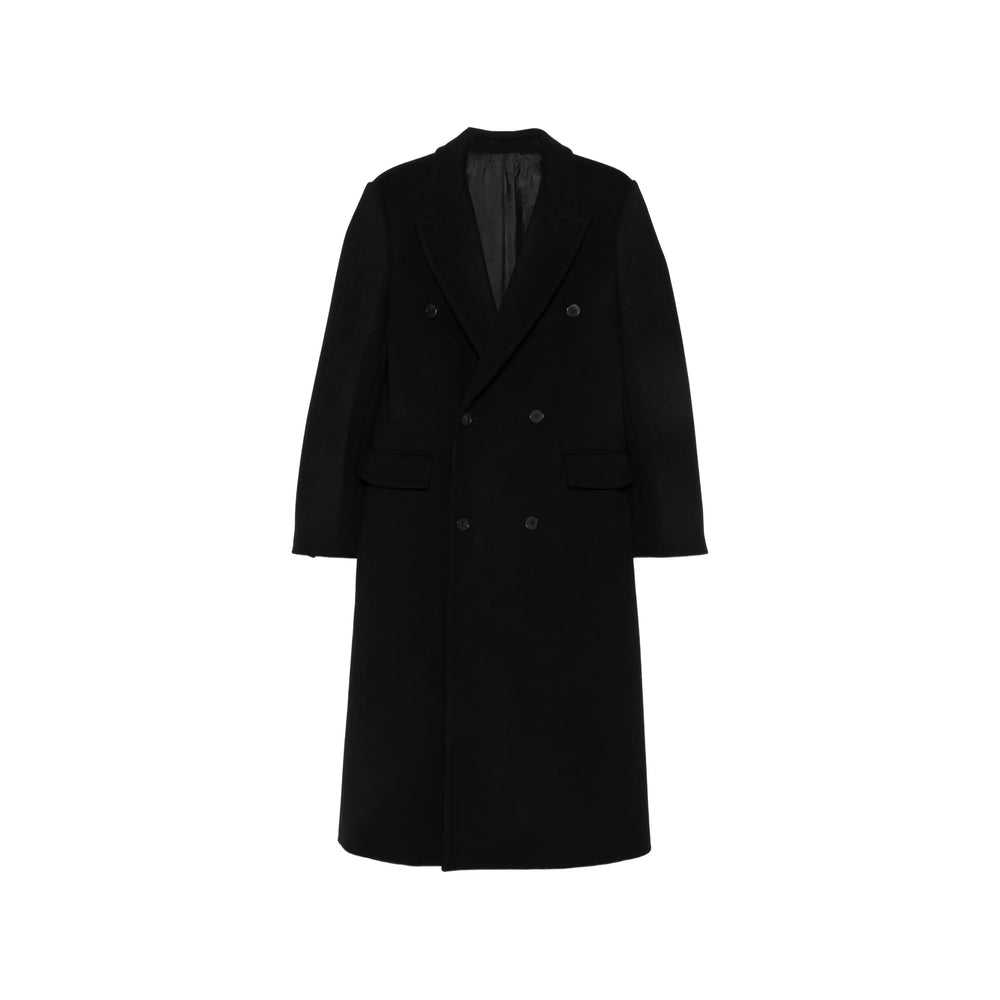 Fendi Black Coats - Double Breasted & Peacoats Women