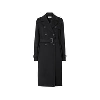 Fendi Black Coats - Double Breasted & Peacoats Women