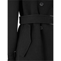 Fendi Black Coats - Double Breasted & Peacoats Women