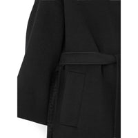 Fendi Black Coats - Oversized Coats Women