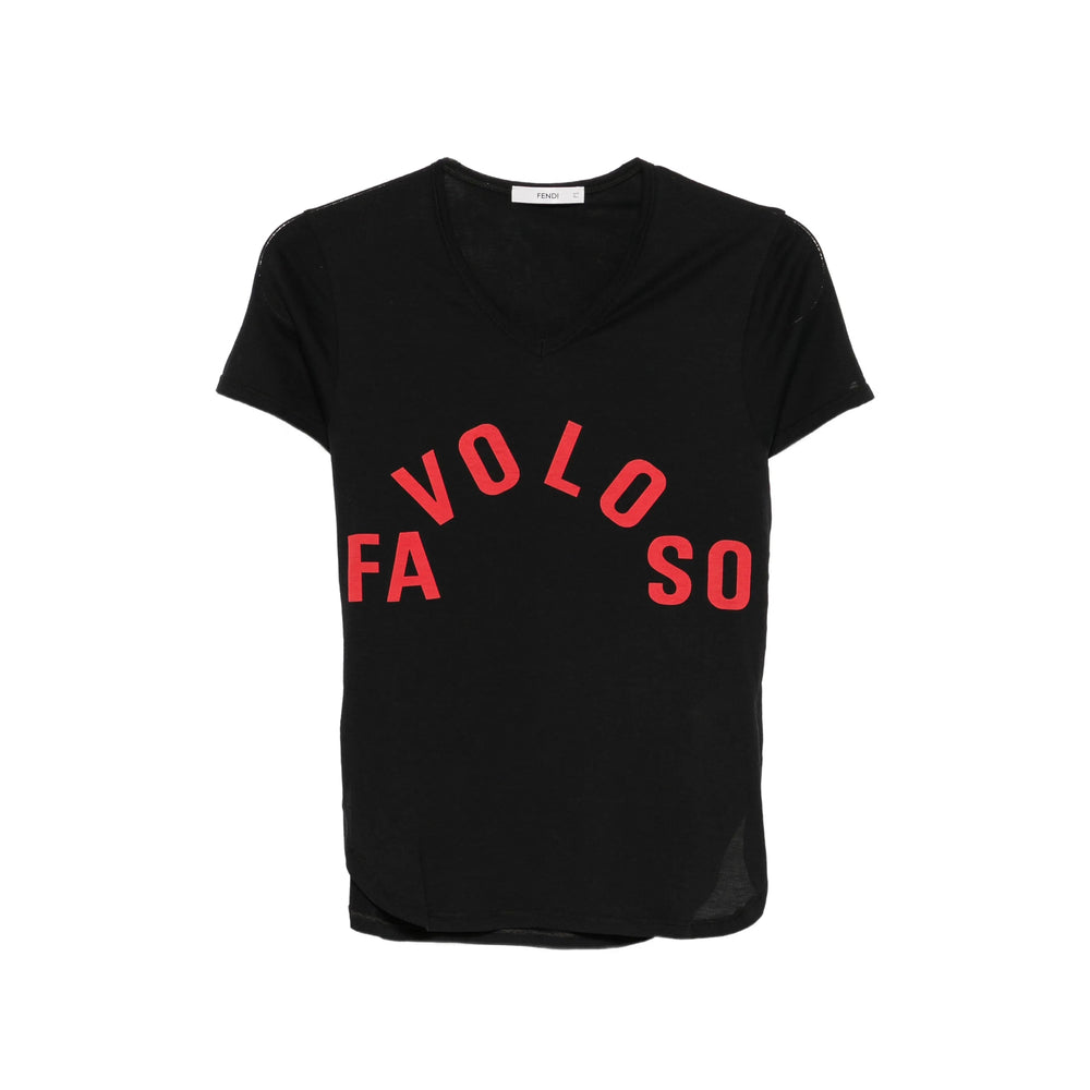 Fendi Fendi Black Tops - T-Shirts & Jerseys Women