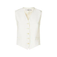 Fendi Fendi White Jackets - Waistcoat & Gilets Women