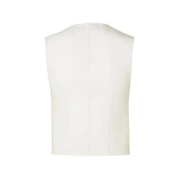 Fendi Fendi White Jackets - Waistcoat & Gilets Women