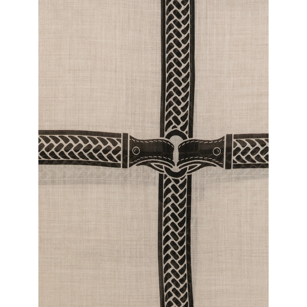 Fendi Neutrals Scarves Women