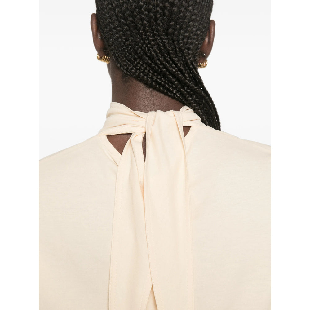Lemaire Lemaire Neutrals Tops - T-Shirts & Jerseys Women