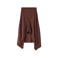 Lemaire Brown Skirts - Asymmetric & Draped Skirts Women