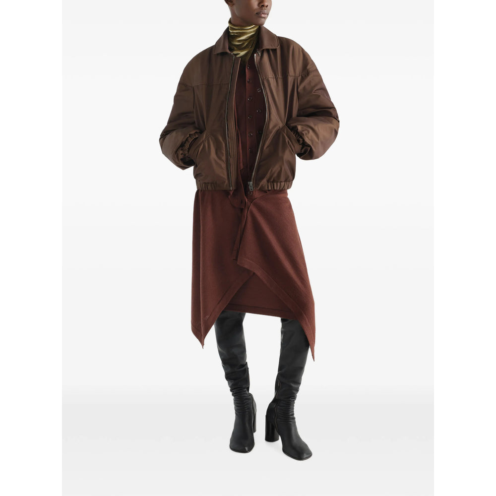 Lemaire Brown Skirts - Asymmetric & Draped Skirts Women