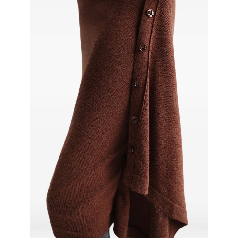 Lemaire Brown Skirts - Asymmetric & Draped Skirts Women