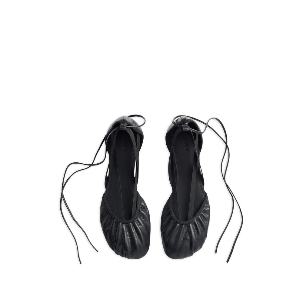Lemaire Black Ballet Flats Women