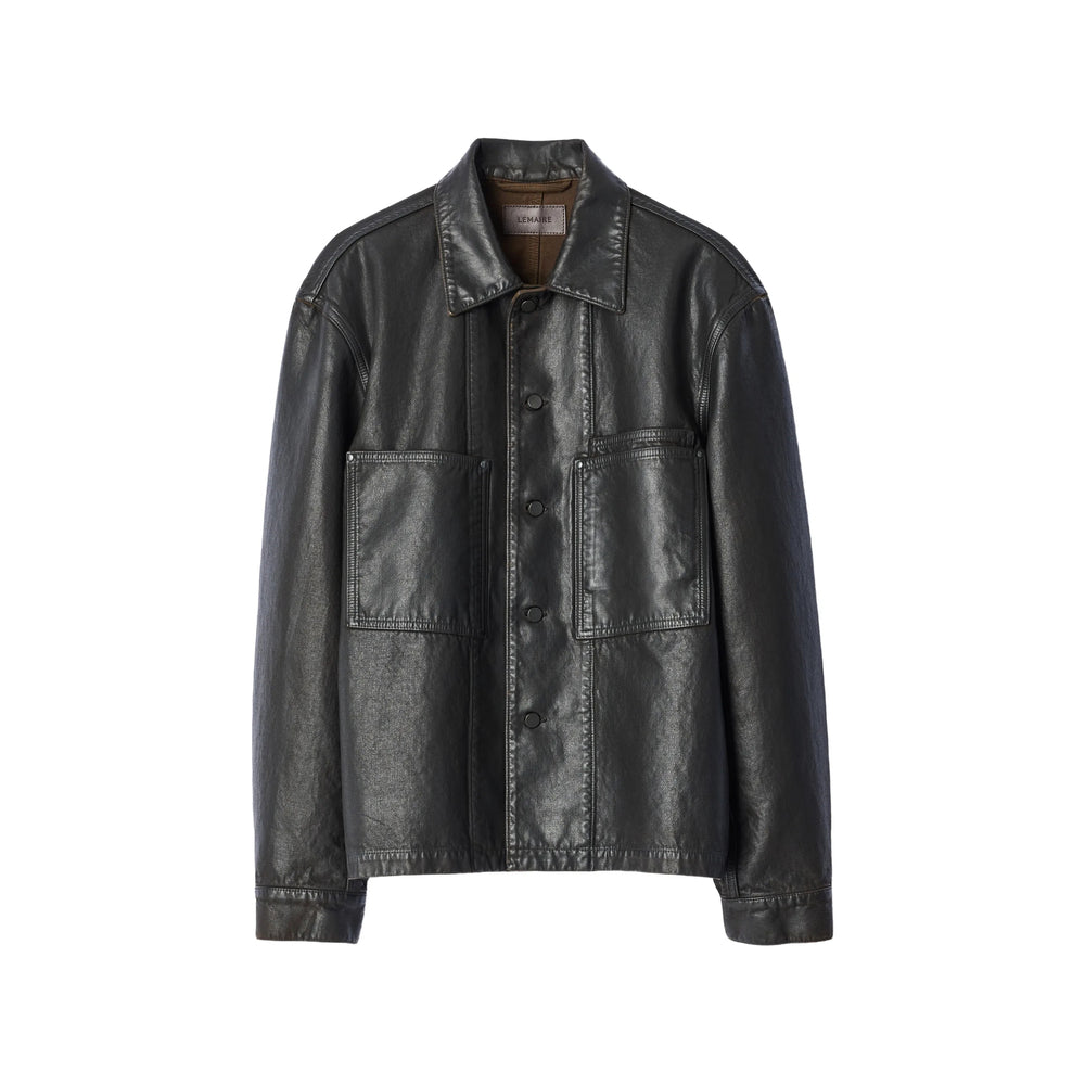 Lemaire Brown Shirts Men
