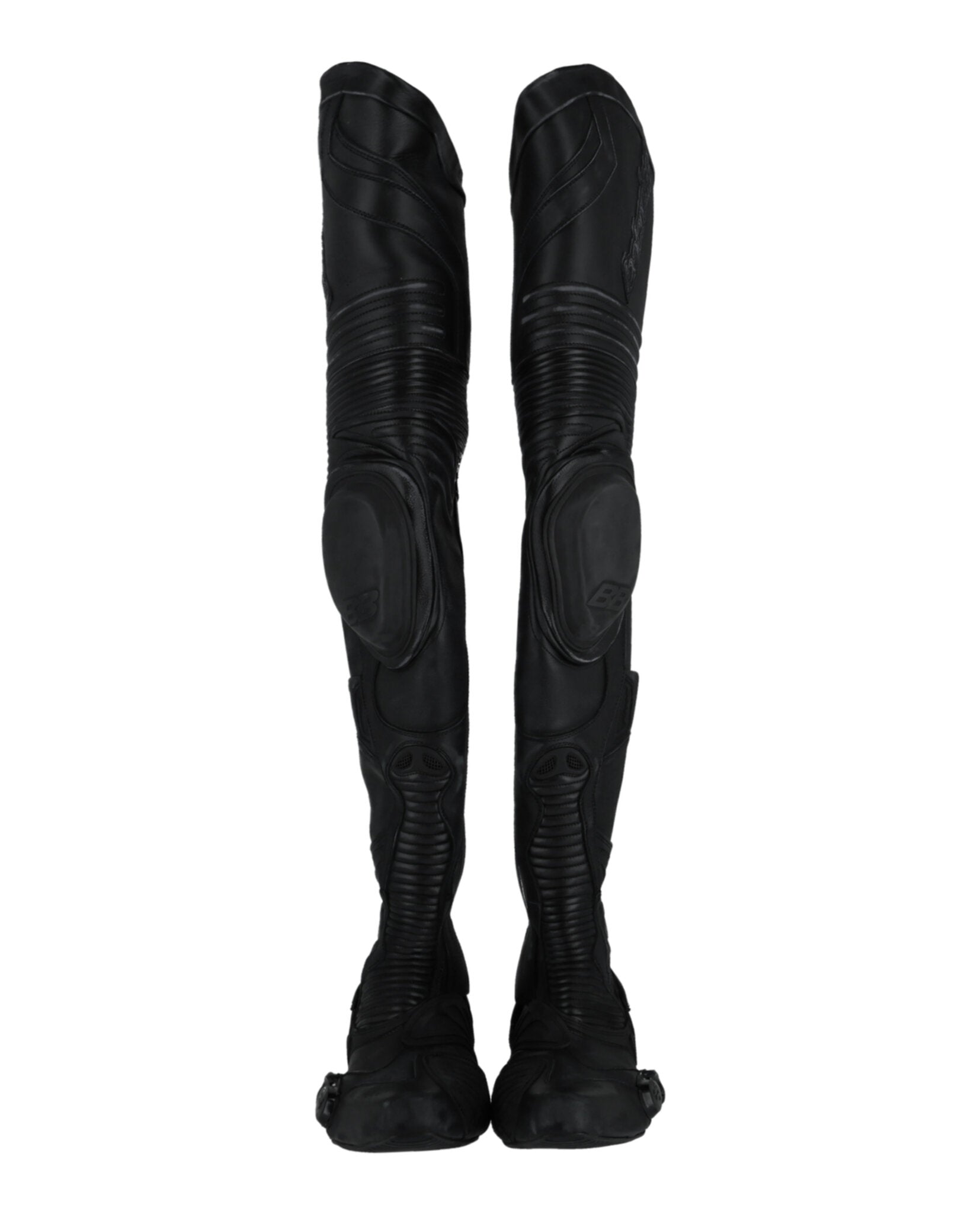 Balenciaga Balenciaga Mens Over-The-Knee Biker Boots