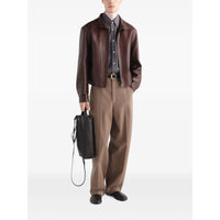Lemaire Red Jackets - Leather Jackets Men