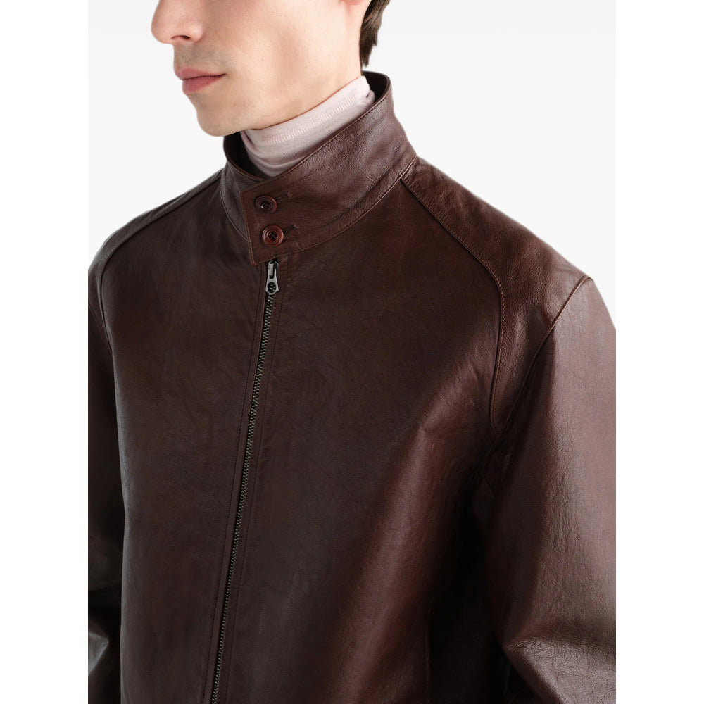 Lemaire Red Jackets - Leather Jackets Men