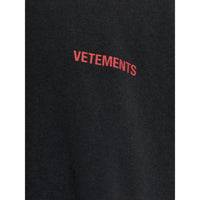 Vetements Black T-Shirts & Vests - T-Shirts Men