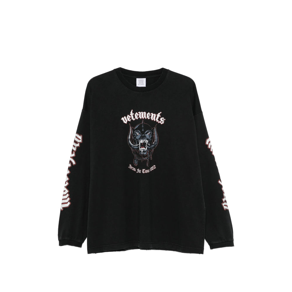 Vetements Vetements Black T-Shirts & Vests - T-Shirts Men