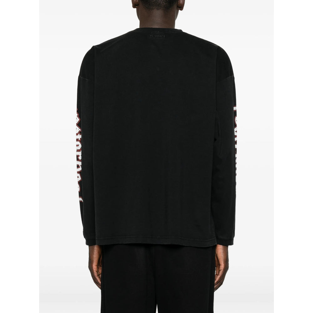 Vetements Vetements Black T-Shirts & Vests - T-Shirts Men
