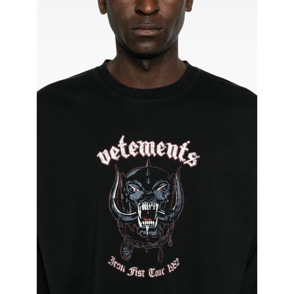 Vetements Vetements Black T-Shirts & Vests - T-Shirts Men