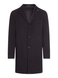 Tagliatore Men Wool And Cashmere Coat