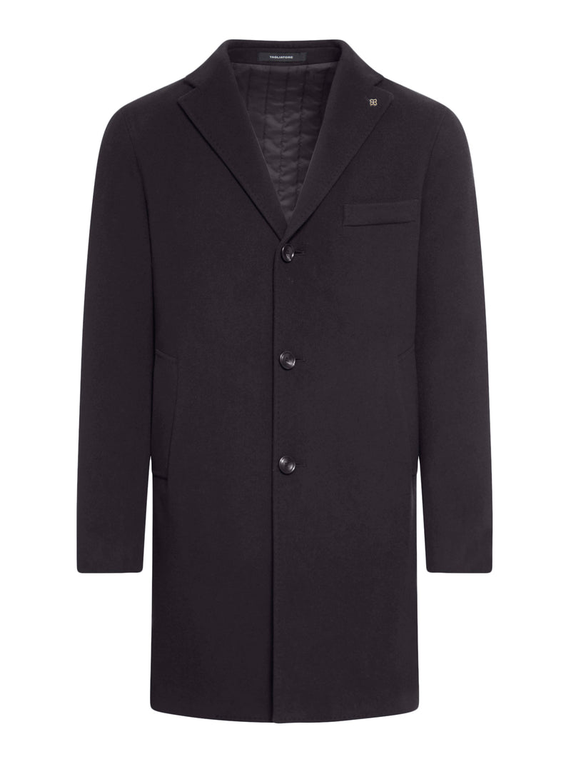 Tagliatore Men Wool And Cashmere Coat