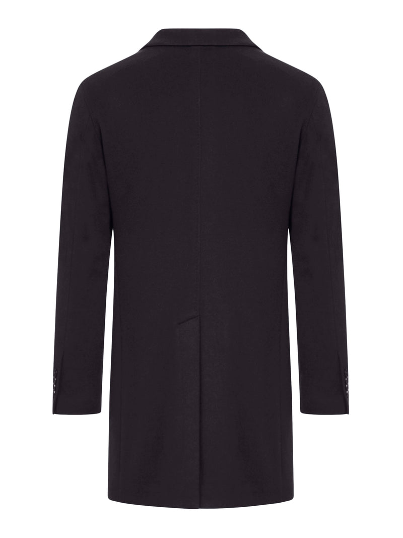 Tagliatore Men Wool And Cashmere Coat
