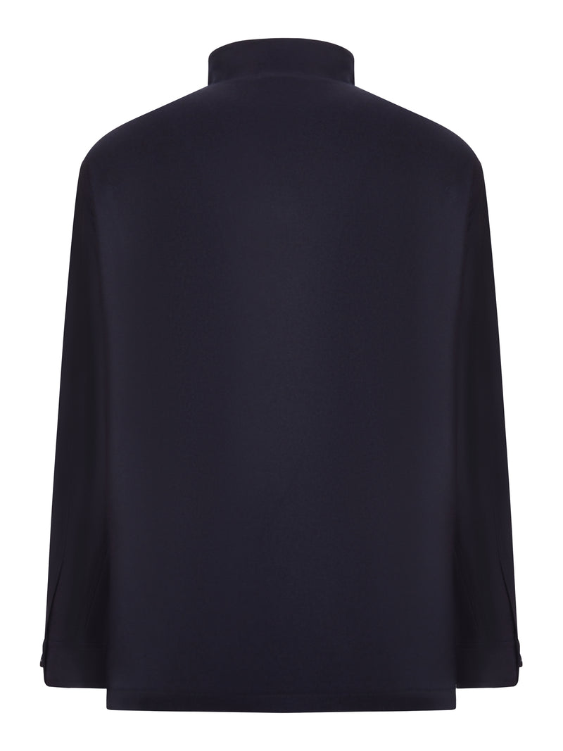 Tagliatore Tagliatore Men Wool Blouson With Mandarin Collar