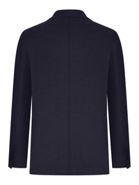 Tagliatore Men Single-Breasted Wool And Cashmere Blend Jacket