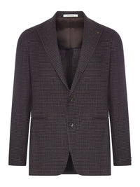 Tagliatore Tagliatore Men Single-Breasted Wool And Silk Blend Jacket
