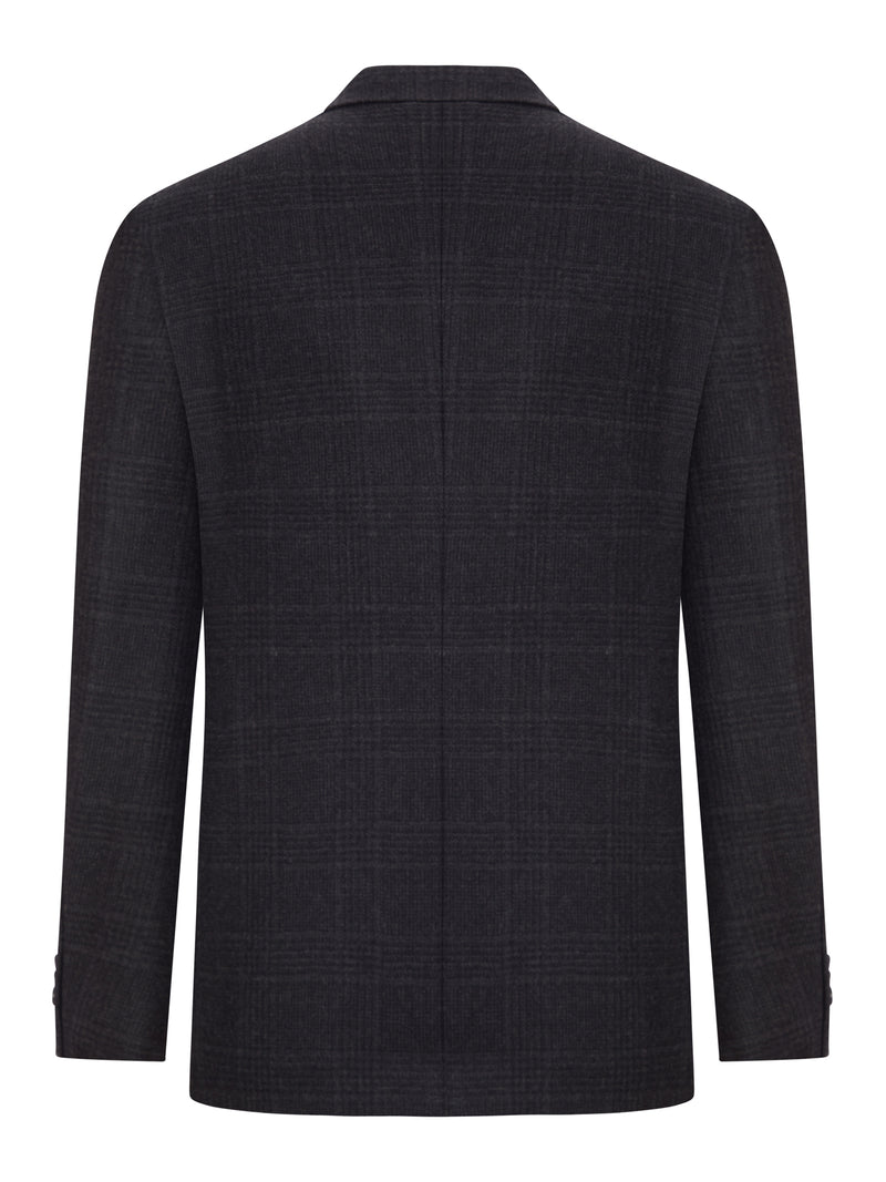 Tagliatore Tagliatore Men Vesuvio Check Wool Blazer