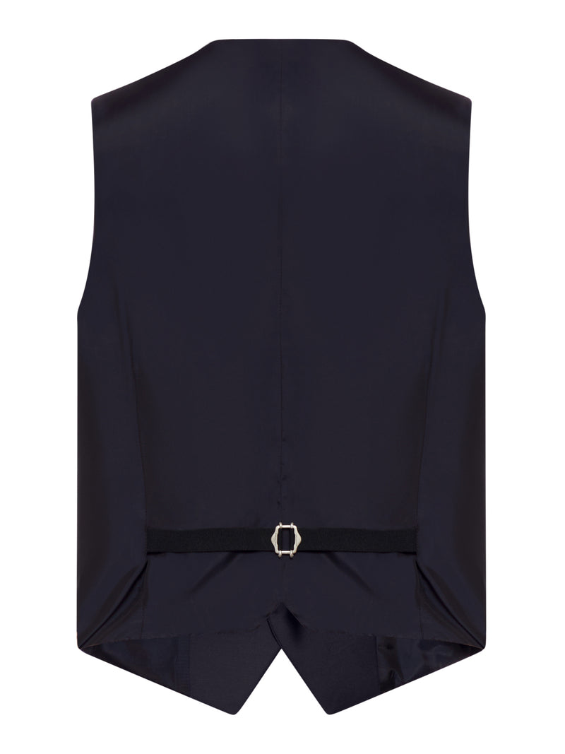 Tagliatore Men Bruce Tailored Wool Suit With Vest