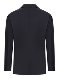 Tagliatore Men Bruce Tailored Wool Suit With Vest