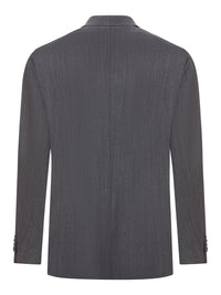 Tagliatore Men Double-Breasted Naples Suit In Virgin Wool