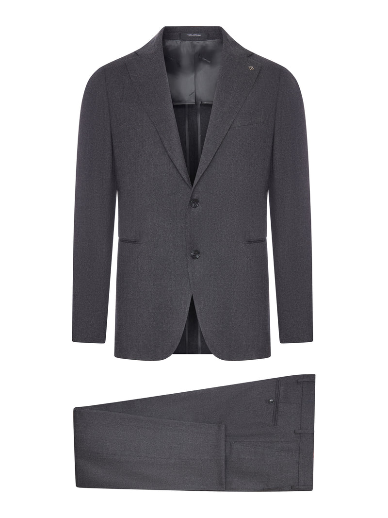 Tagliatore Tagliatore Men Tailored Wool And Silk Blend Suit