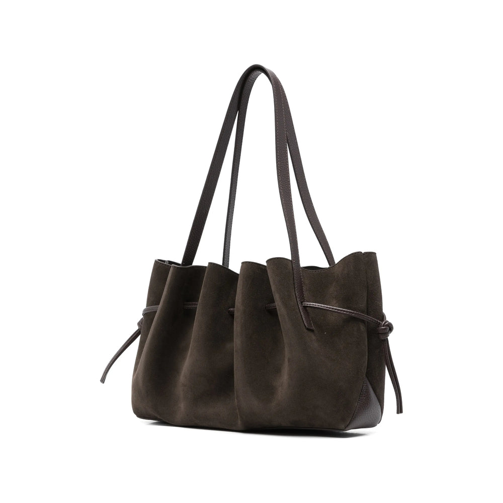 Yuzefi Brown Shoulder Bags Women