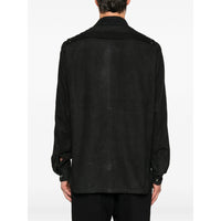 Rick Owens Black Jackets - Shirt Jackets Men