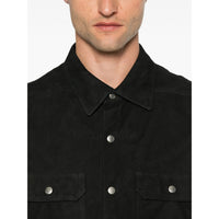 Rick Owens Black Jackets - Shirt Jackets Men