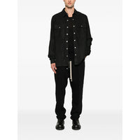 Rick Owens Black Jackets - Shirt Jackets Men